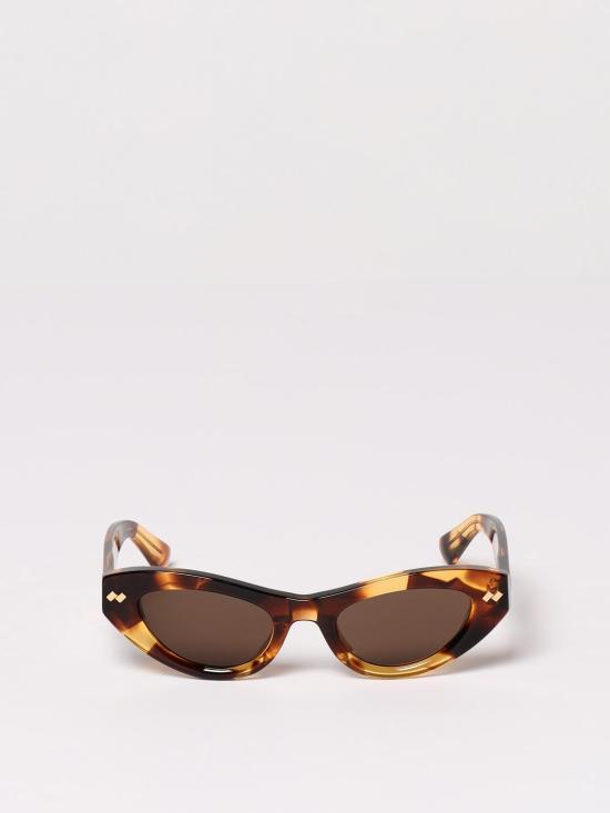 25FW 보테가베네타 선글라스 BV1350S 002 Beige - BOTTEGA VENETA