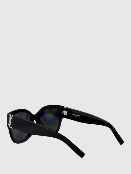 25FW 생로랑 선글라스 SLM95 F 005 Black 1 - SAINT LAURENT