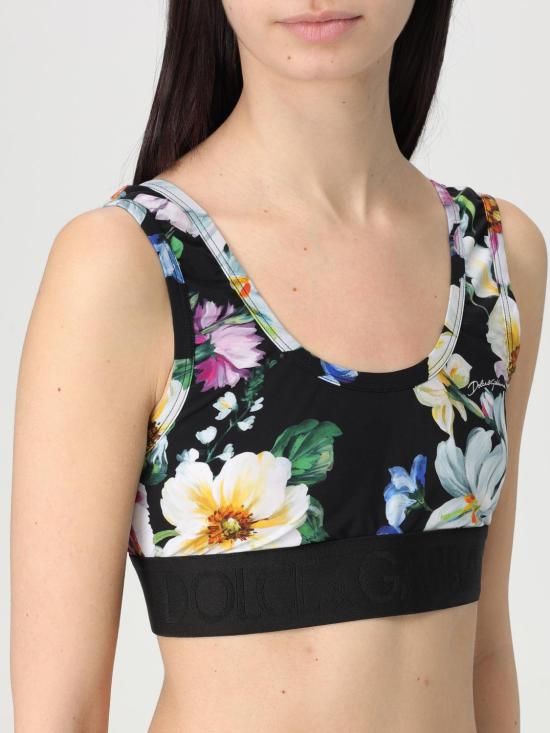 25FW 돌체앤가바나 민소매 티셔츠 F777YTFSG8L HN5JC Black - DOLCE & GABBANA