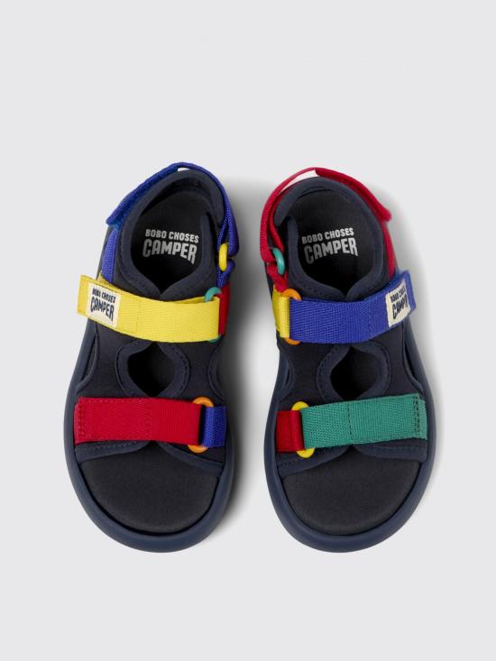 25SS [키즈] 캠퍼 샌들 K800647 001 TWINS 0 Multicolor - CAMPER
