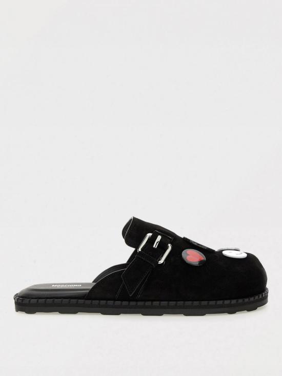 25SS 모스키노 뮬/슬리퍼 MA10252G0MME0 00A Black