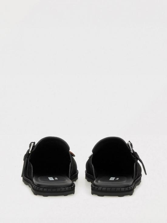25SS 모스키노 뮬/슬리퍼 MA10252G0MME0 00A Black - MOSCHINO