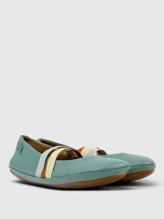 25SS [키즈] 캠퍼 레이스업 슈즈 K800603 006 TWINS 0 Green - CAMPER