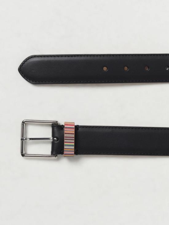 25FW 폴 스미스 스트라이프 키퍼 벨트 M1A4950BMULKE 79 Black - PAUL SMITH