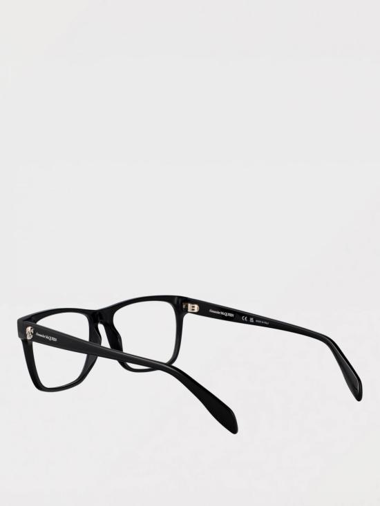 25FW 알렉산더 맥퀸 안경 AM0282O 001 Black - ALEXANDER MCQUEEN