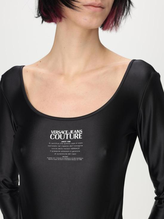 25SS 베르사체 반팔 티셔츠 78HAM2A1J0223 899 Black - VERSACE