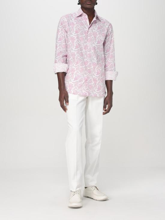 25FW 에트로 긴팔 셔츠 MRIB002599SA5G7 X0870 Red - ETRO