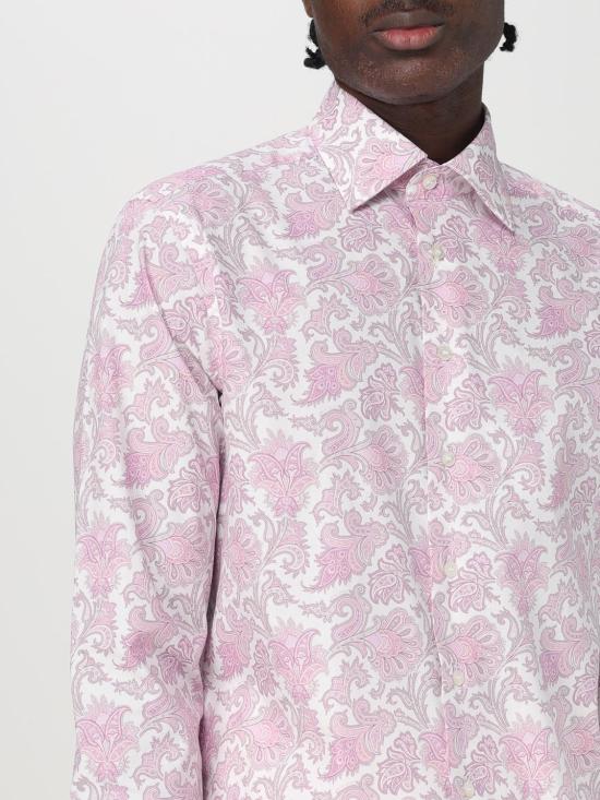 25FW 에트로 긴팔 셔츠 MRIB002599SA5G7 X0870 Red - ETRO