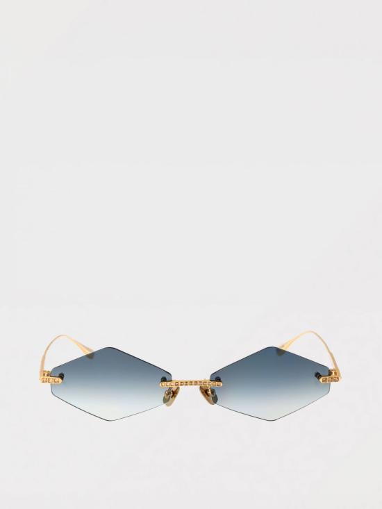 25FW 안나 카린 클라슨 선글라스 CRYSTALNESTTRIANGLE01 Gold Grey - ANNA KARIN KARLSSON