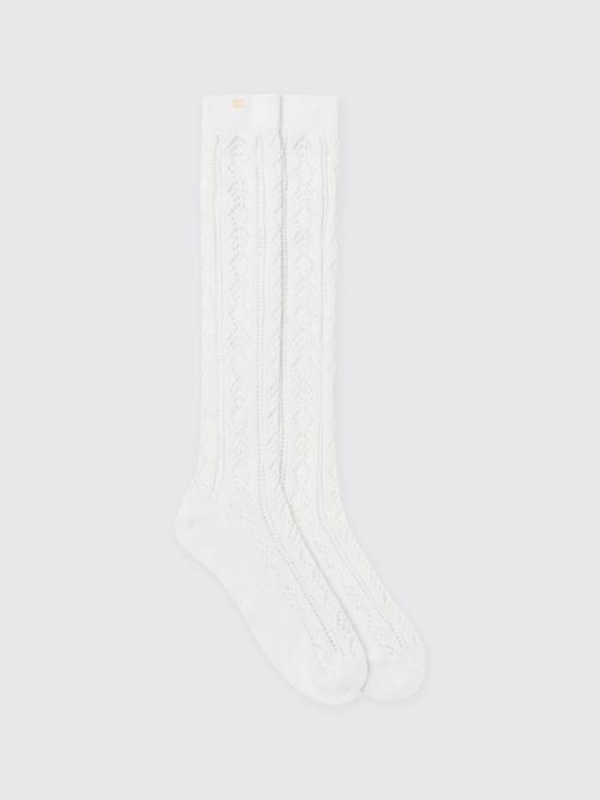 25SS 발렌티노 가라바니 양말 6V3KI02FAS9 0BO White 1