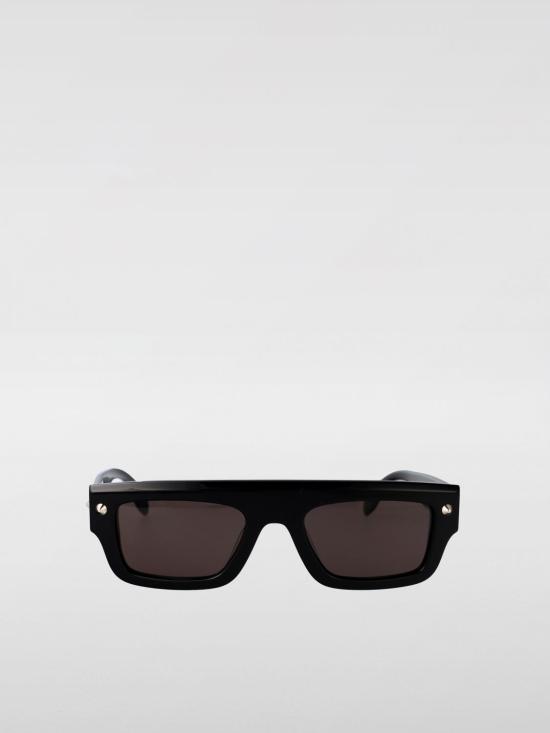 25FW 알렉산더 맥퀸 선글라스 AM0427S 001 Black - ALEXANDER MCQUEEN