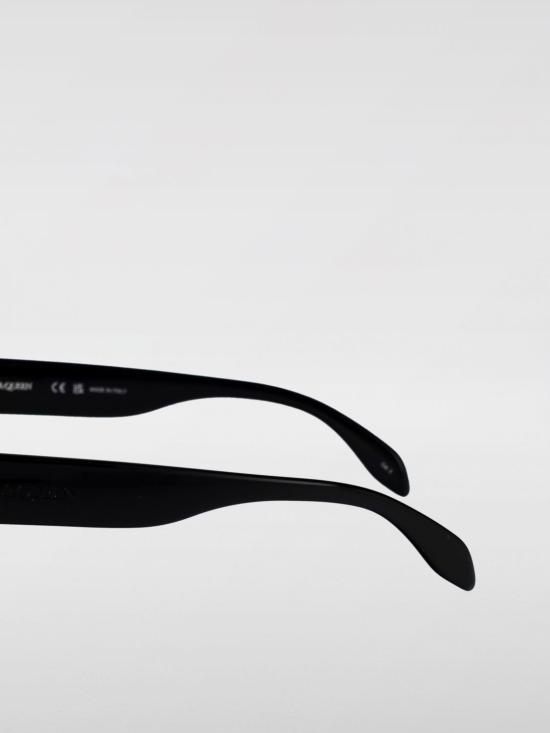 25FW 알렉산더 맥퀸 선글라스 AM0427S 001 Black - ALEXANDER MCQUEEN