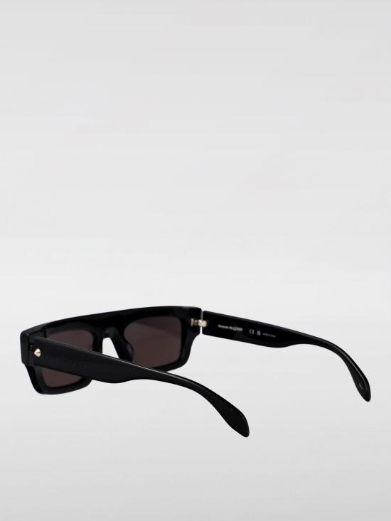 25FW 알렉산더 맥퀸 선글라스 AM0427S 001 Black - ALEXANDER MCQUEEN