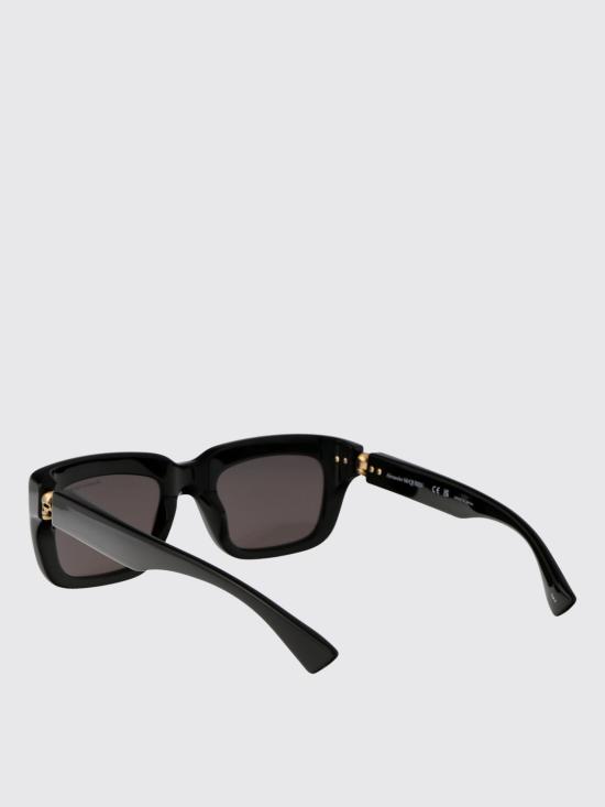 25FW 알렉산더 맥퀸 선글라스 AM0431S 001 Black - ALEXANDER MCQUEEN