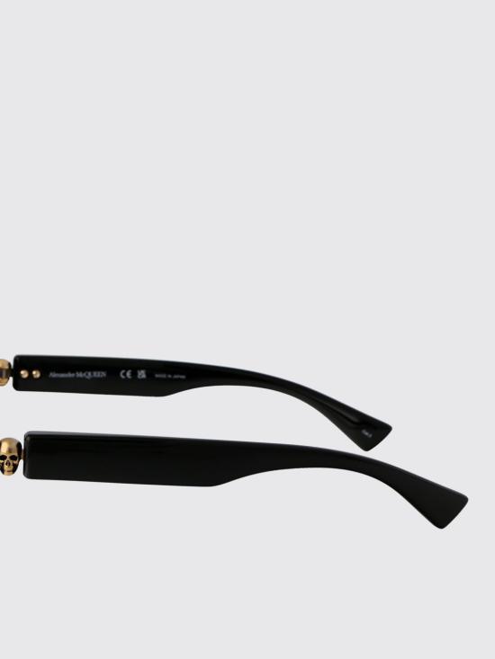 25FW 알렉산더 맥퀸 선글라스 AM0431S 001 Black - ALEXANDER MCQUEEN