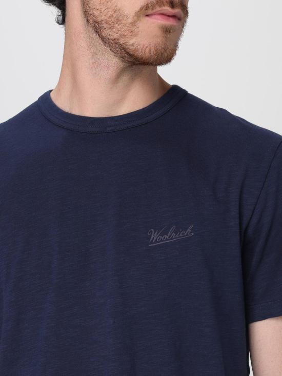 25SS 울리치 반팔 티셔츠 CFWOTE0161MRUT4061 3827 Blue - WOOLRICH