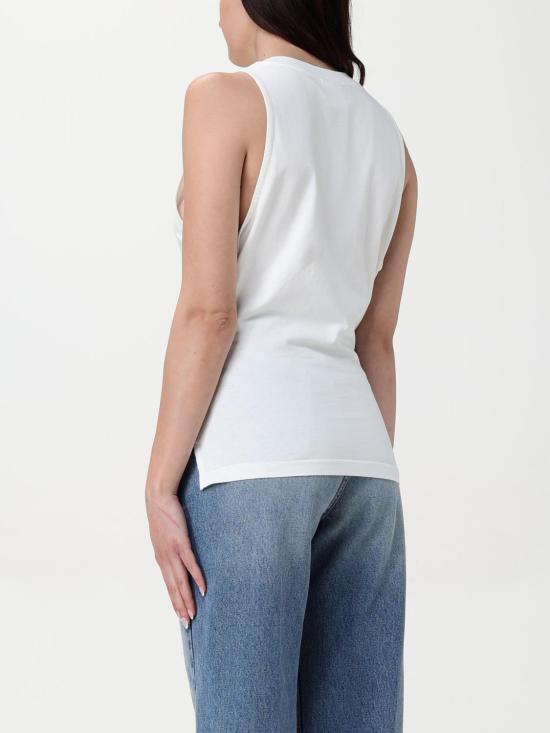 25FW 쿠레쥬 민소매 티셔츠 125JDE094JS0107 0001 White - COURREGES