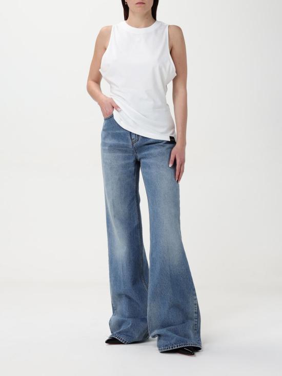 25FW 쿠레쥬 민소매 티셔츠 125JDE094JS0107 0001 White - COURREGES