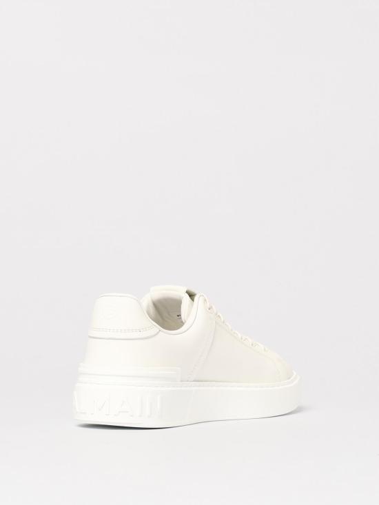 25SS 발망 뮬/슬리퍼 DN1VI690LVTR 0FA White - BALMAIN