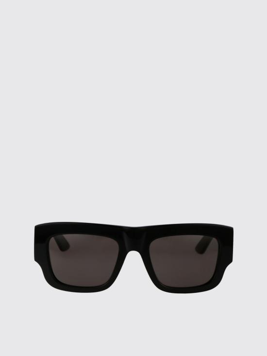 25FW 알렉산더 맥퀸 선글라스 AM0449S 001 Black - ALEXANDER MCQUEEN