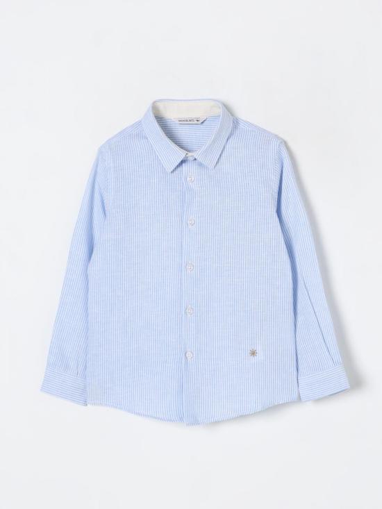 25FW [키즈] 마뉴엘리츠 셔츠 MR3074 AZZURRO Gnawed Blue