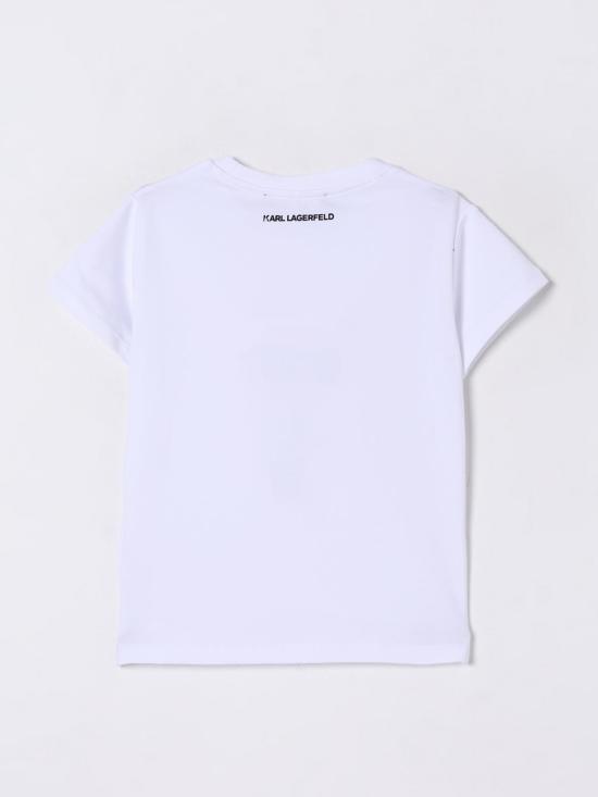 25FW [키즈] 칼라거펠트 티셔츠 Z30491 10P White - KARL LAGERFELD