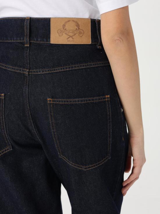 25FW 모스키노 데님 팬츠 03010422 0510 Blue - MOSCHINO