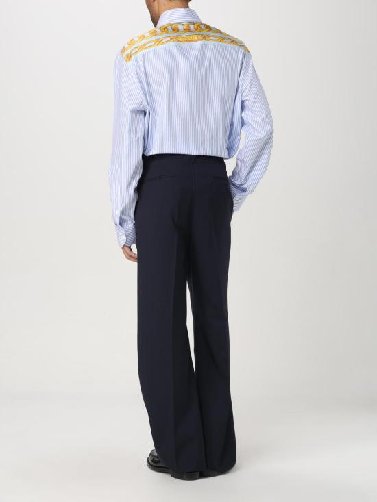 25FW 베르사체 긴팔 셔츠 10162101A13450 5UD30 Blue - VERSACE