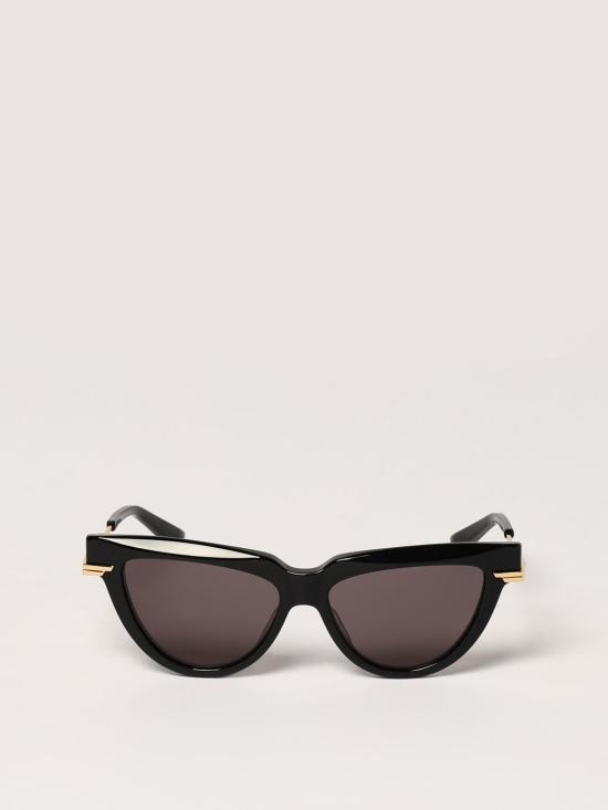 25FW 보테가베네타 선글라스 BV1265S 001 Black - BOTTEGA VENETA