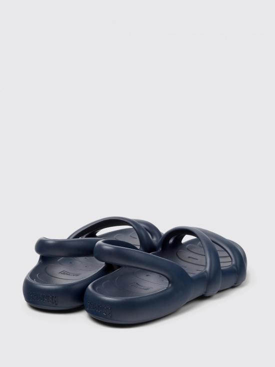 25FW 캠퍼 뮬/슬리퍼 K101079 002 KOBARAH FLAT WIDE 0 Blue - CAMPER