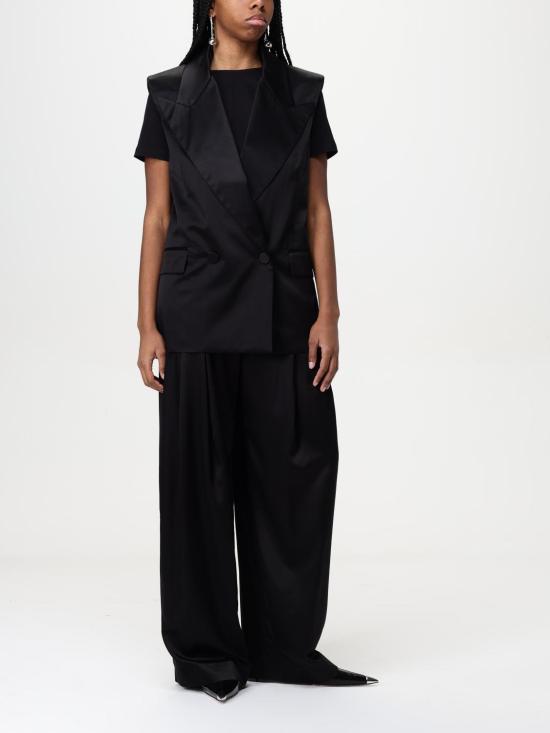 25SS 니나리찌 반팔 티셔츠 25PJTO029CO1094 U9000 Black - NINA RICCI