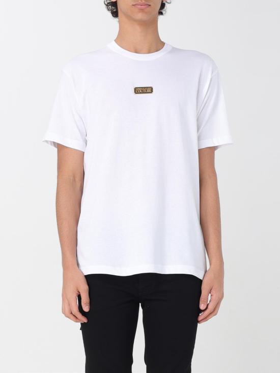 25SS 베르사체 반팔 티셔츠 78GAHT08CJ00T G03 White