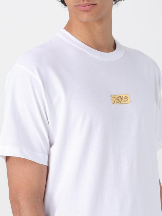 25SS 베르사체 반팔 티셔츠 78GAHT08CJ00T G03 White - VERSACE