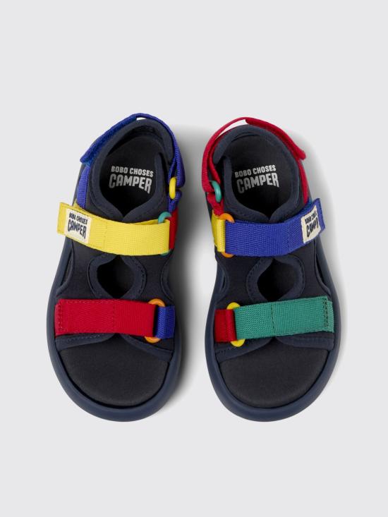25SS [키즈] 캠퍼 샌들 K800647 001 BOBO CHOSES X CAMPER 0 Multicolor - CAMPER