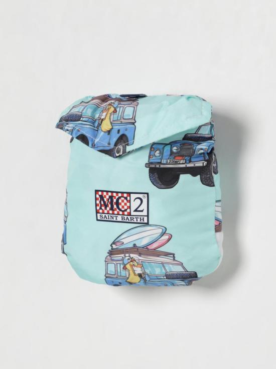 25FW [키즈] 세인트바쓰 스윔팬츠 JEA0004 03009H Turquoise - MC2 SAINT BARTH