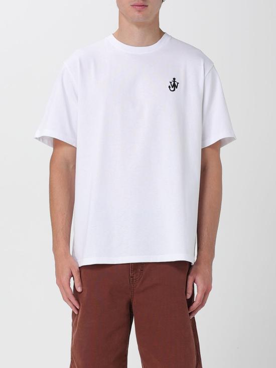 25SS JW앤더슨 앵커 자수 티셔츠 JT0257PG1510 001 White
