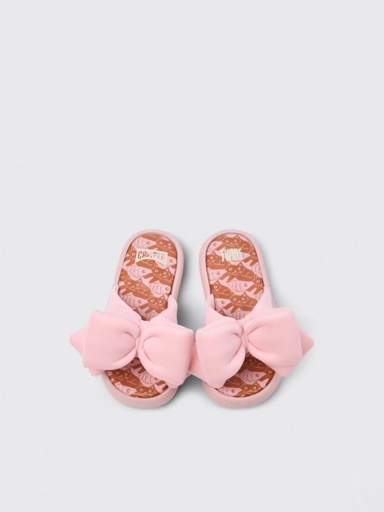 25SS [키즈] 캠퍼 플립플랍 K800624 003 PELOTAS FLOTA 0 Pink - CAMPER