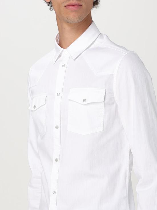 25FW 돈답 긴팔 셔츠 UC345SCS0103UPTDDU 000 White - DONDUP