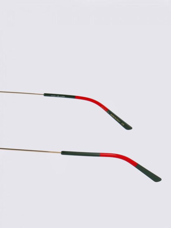 25FW 구찌 안경 GG0396O 001 Gold - GUCCI