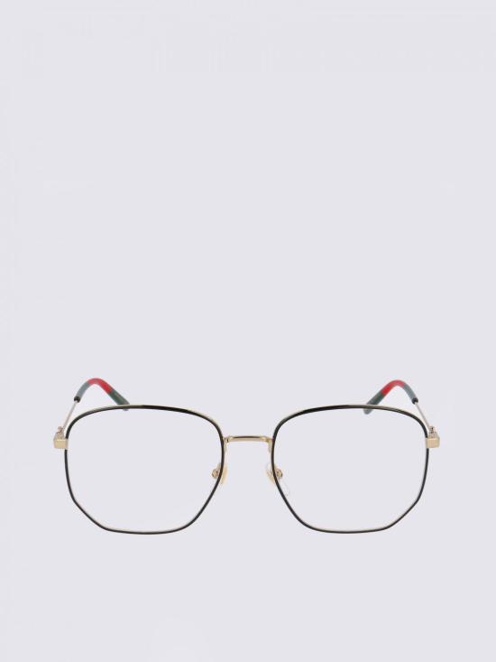 25FW 구찌 안경 GG0396O 001 Gold - GUCCI