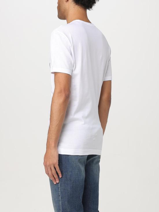 25FW 돌체앤가바나 반팔 티셔츠 G8PV1ZG7O4C W0800 White - DOLCE & GABBANA