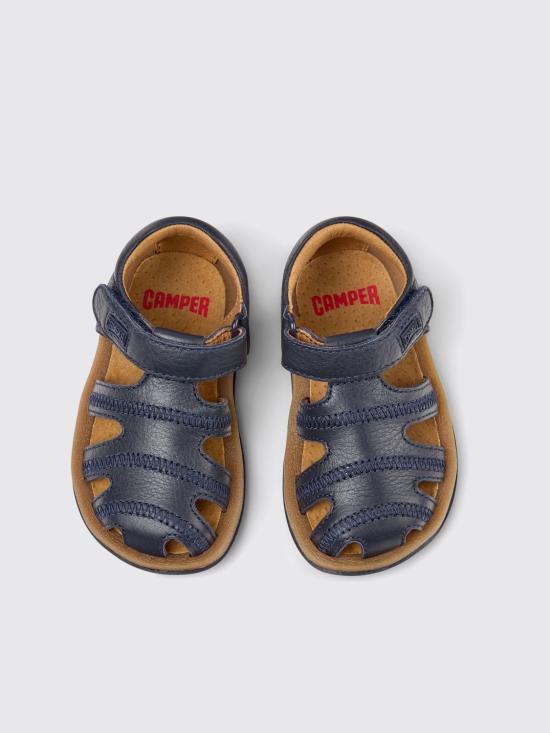 25SS [키즈] 캠퍼 샌들 80372 078 BICHO 0 Blue - CAMPER