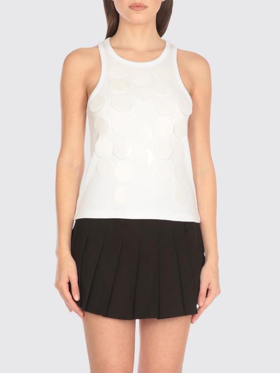 25SS 엠에스지엠 민소매 티셔츠 3842MDT81257120 01 White