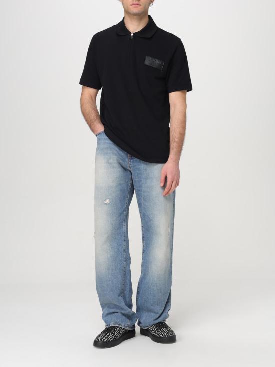 25SS 발망 폴로 티셔츠 EH1GC027BC92 0PA Black - BALMAIN