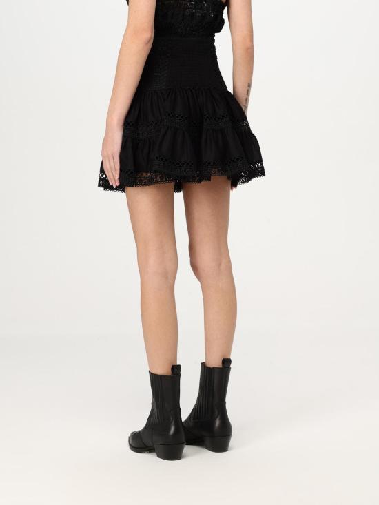 25FW 차로루이즈 숏 스커트 251401 Black - CHARORUIZ