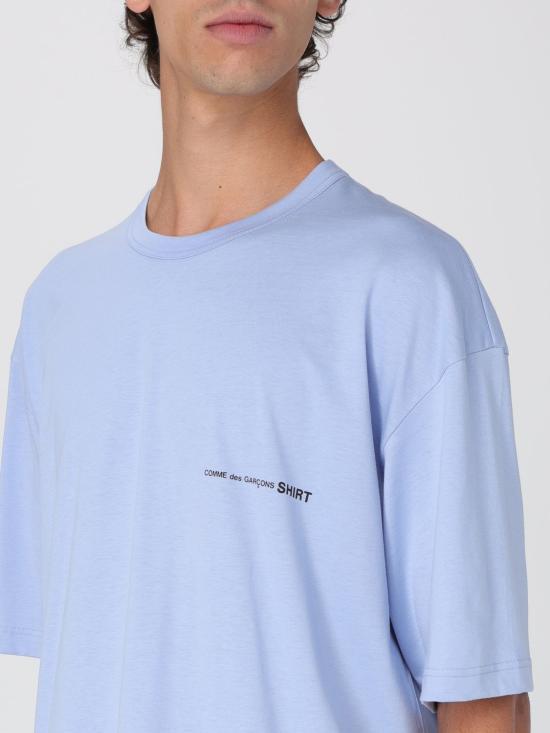 25SS 꼼데가르송 반팔 티셔츠 FOT023S25 1 Blue - COMME DES GARCONS