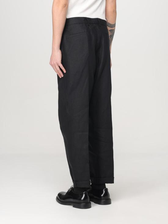 25FW 돌체앤가바나 스트레이트 팬츠 GP114TFU4MC N0000 Black - DOLCE & GABBANA