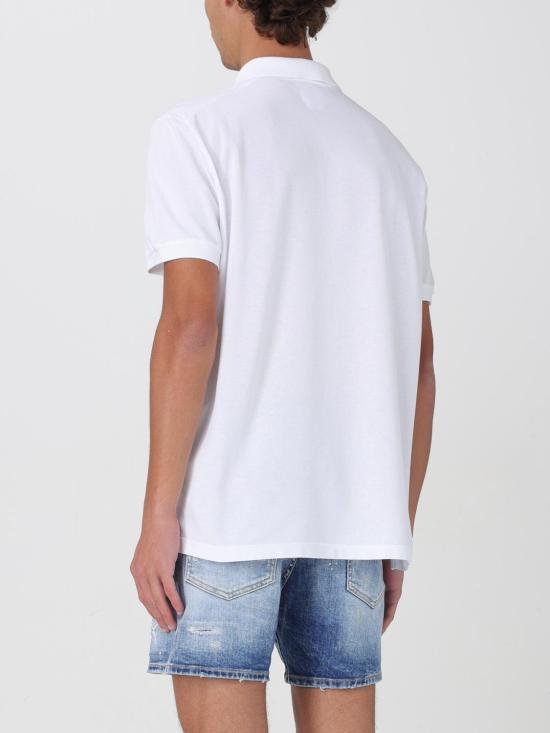 25FW 디스퀘어드2 폴로 티셔츠 S71GL0054S22743 100 White - DSQUARED2