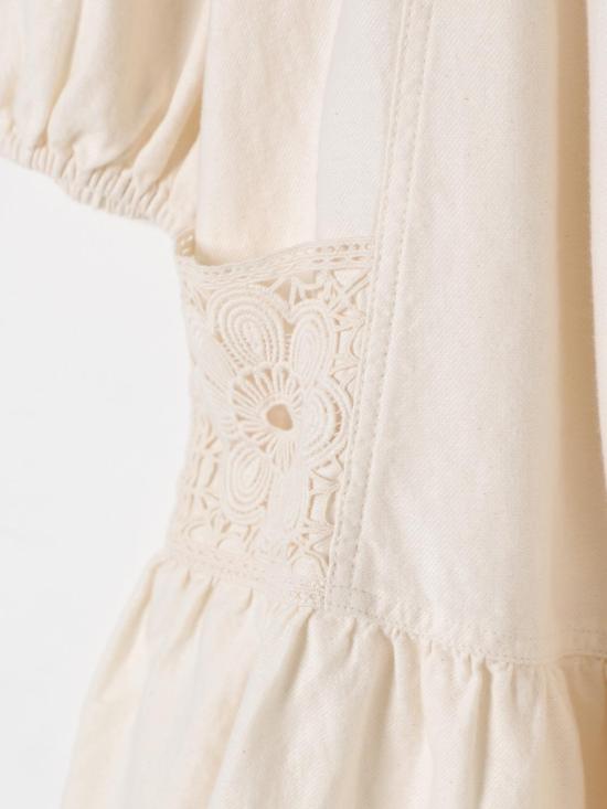 25FW [키즈] 짐머만 원피스 9629DSS241 ECR Beige - ZIMMERMANN