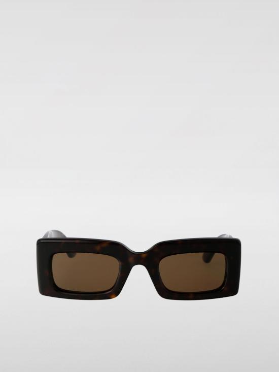 25FW 알렉산더 맥퀸 선글라스 AM0433S 002 Brown - ALEXANDER MCQUEEN
